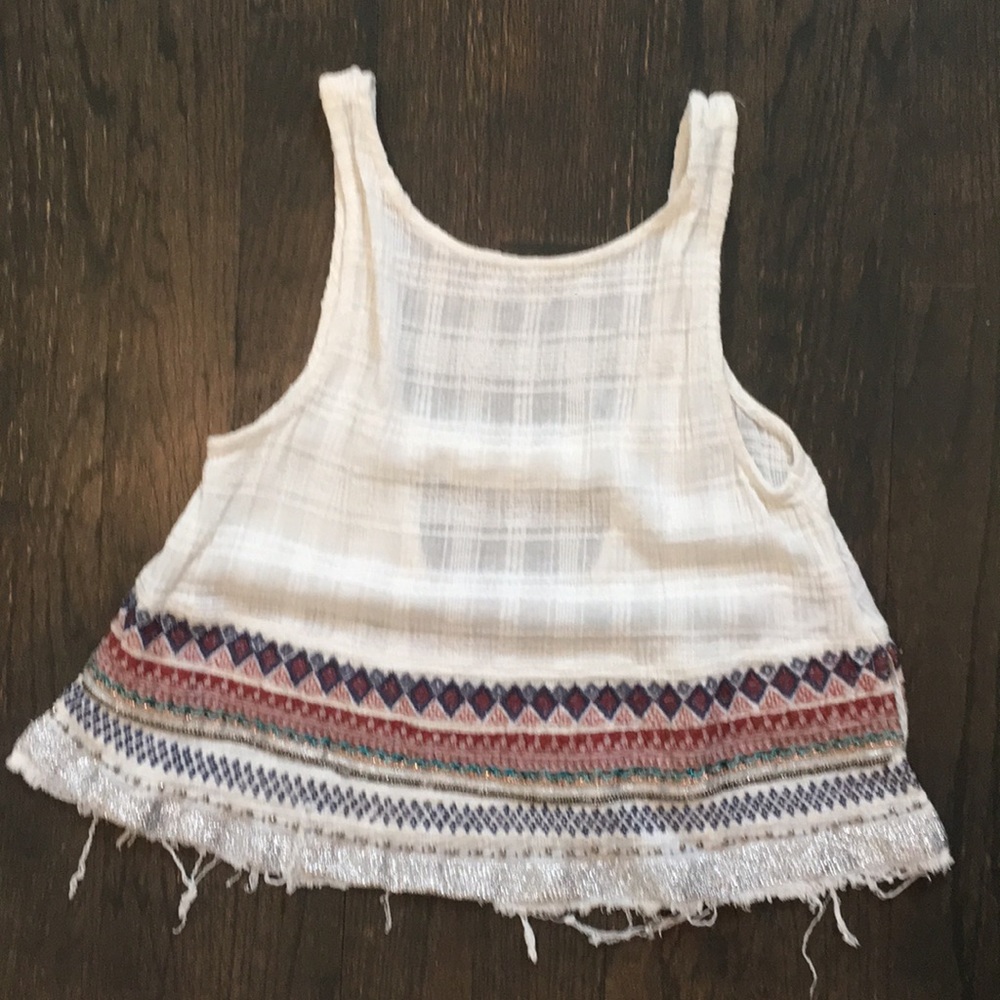Fun white tank